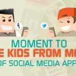 Wie man Jugendliche vor Bedrohung von Social Media Apps-Infografiken zu sichern