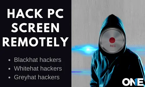 hacken PC-Bildschirm aus der Ferne
