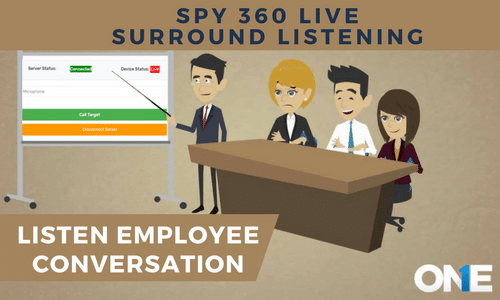 Spy 360 live surround Écouter pour les employeurs