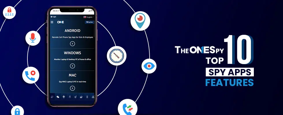 Top 10 spy features of TheOneSpy apps