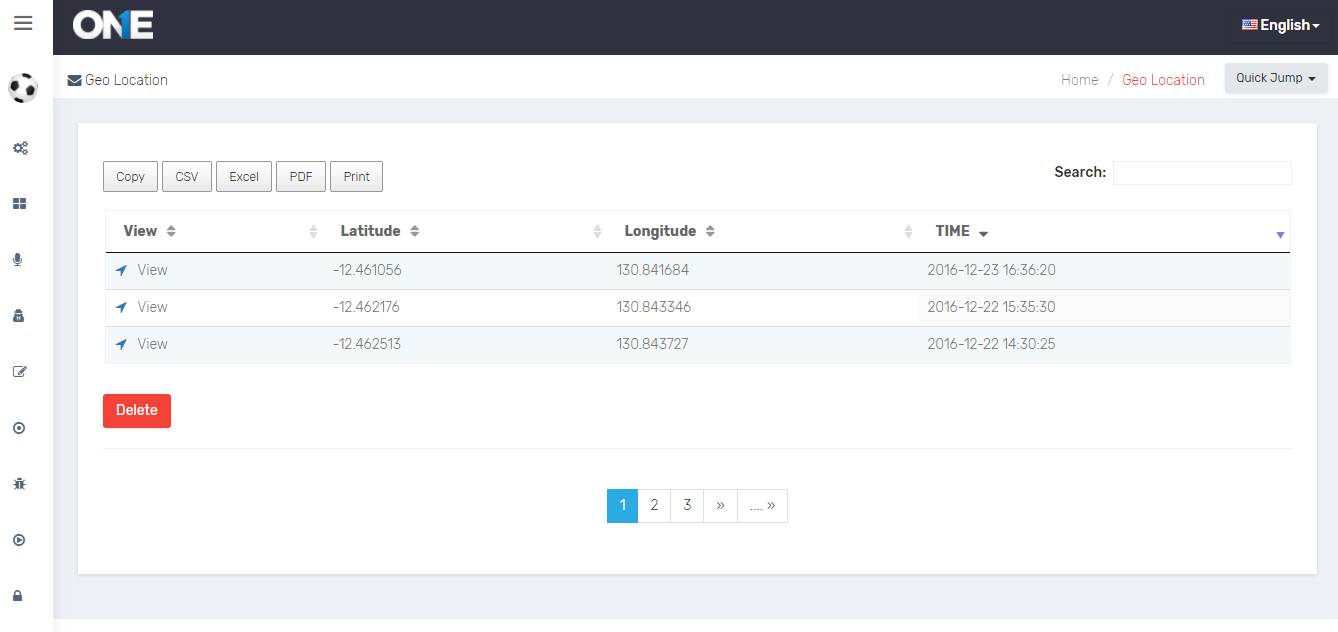 GPS Location History Cell Phone GPS Location History Tracker