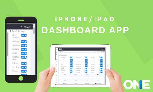 app per iphone spy dashboard di theonespy