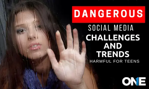 십대들에게 해로운 위험한 소셜 미디어 도전과 동향