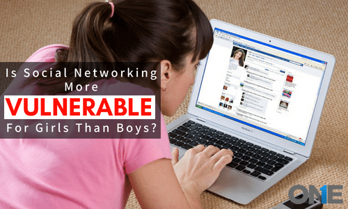 الشبكات الاجتماعية ضعيفة في الفتيات أكثر من الأولاد