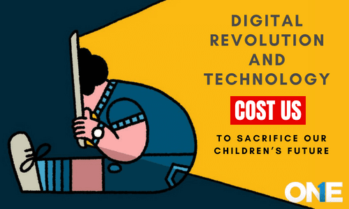 La «révolution numérique» et la technologie nous ont-elles coûté de sacrifier l'avenir de nos enfants