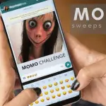 Le jeu MOMO balaie le web