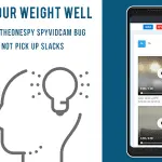 Pull your weight well Otherwise TheOneSpy SpyVidCam Bug will not pick up slacks