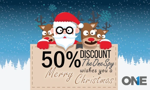 50% Discount TheOneSpy Wishes You A Merry Christmas