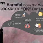 Less Harmful Does not Mean E-Cigarette “OK For Teens TheOneSpy