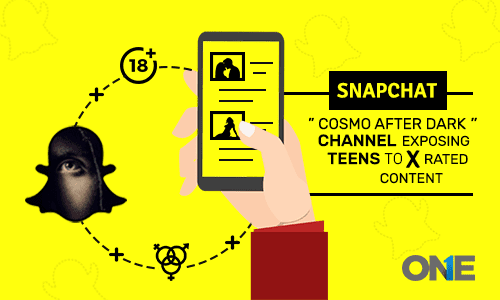 Snapchat Cosmo nach Dark Chanel, der Jugendliche mit X-bewerteten Inhalten belichtet