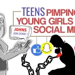 Adolescentes proxenetas chicas jóvenes Esto es lo que grita en las redes sociales