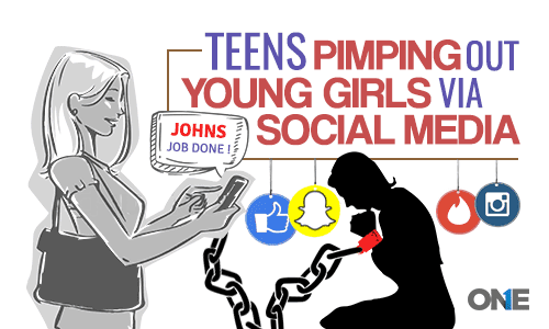Genç Kızlar Pimping Gençler Ne Sosyal Medya Bağırıyor Ne