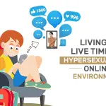 Vivere in tempo reale o ambiente online ipersessualizzato