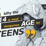 Why the 14 is the most dangerous age for teenagers in the digital world