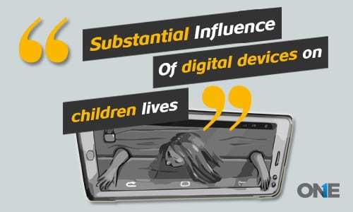 Substantial influence of digital devices on teens