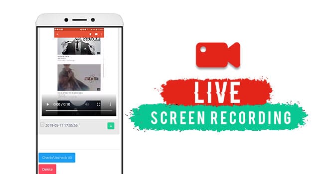 live screen recording spy app