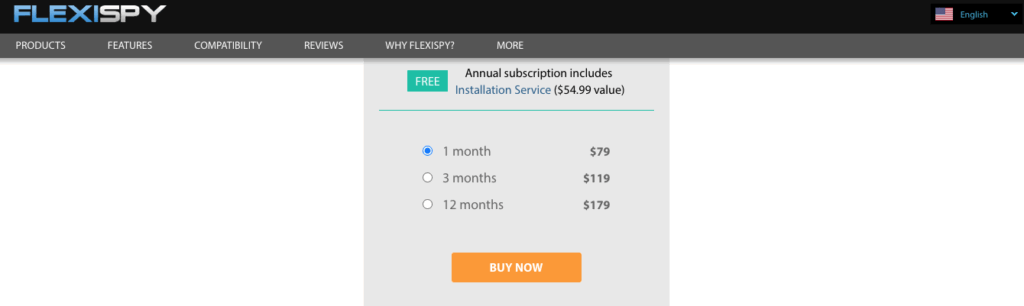 flexispy computer price