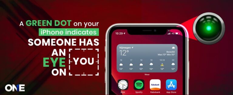 Green Dot on iPhone Indicates–Someone has an Eye on You