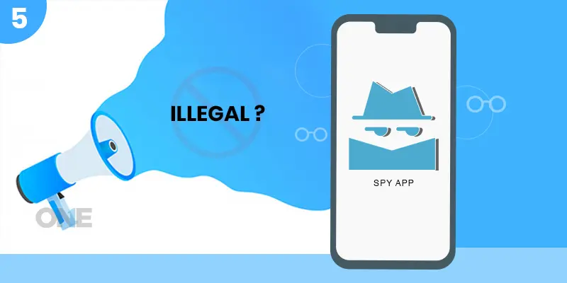 Is it illegal to use a spy app on cellphones?