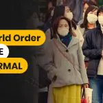El nuevo orden mundial y la nueva normalidad (logotipo)