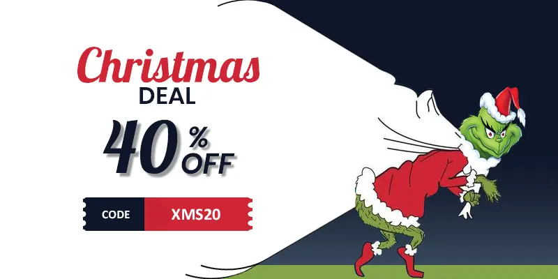 XMS20 - 40% OFF Deal Using the Xmass Coupon Code