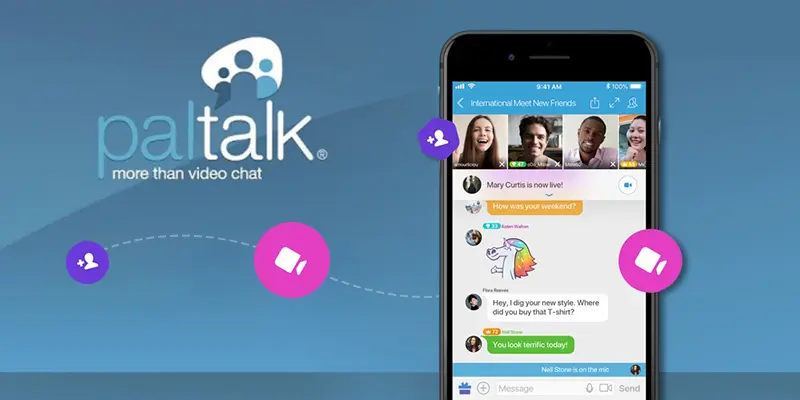 Décapage en ligne Paltalk