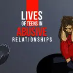 La vie des adolescents dans des relations abusives