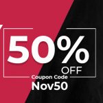 50 OFF Black Friday Cyber Monday