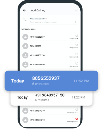 call logs tracker