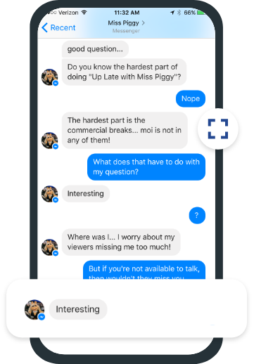 facebook messenger chat screen
