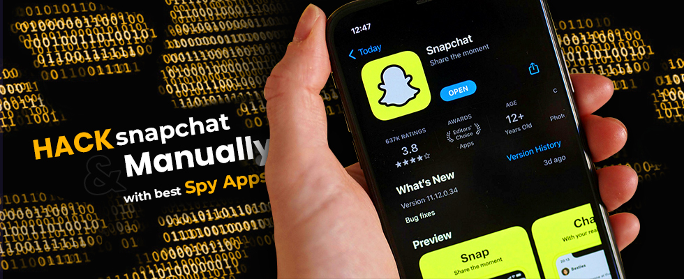 Birinin Snapchat'ine manuel olarak ve en iyi casus uygulamalarla saldırın