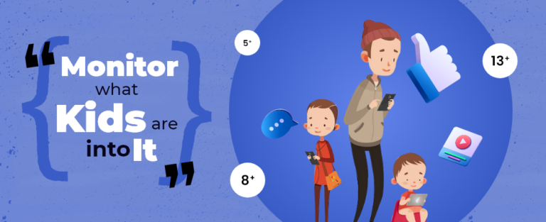 Monitor What Kids Are Into It! Infographic