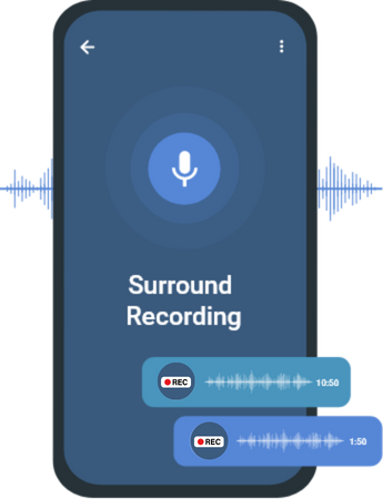 How surround recorder helpful?