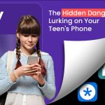 Perigos ocultos de aplicativos chamariz no telefone do adolescente