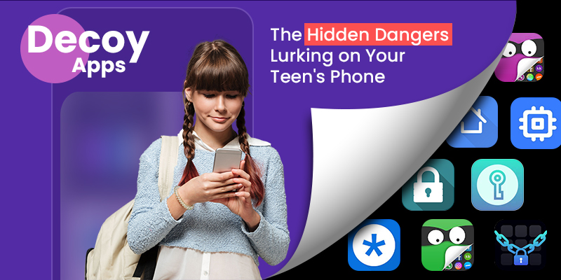 Decoy Apps 십대 전화에 숨겨진 위험