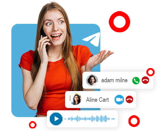 record telegram call  voice messages