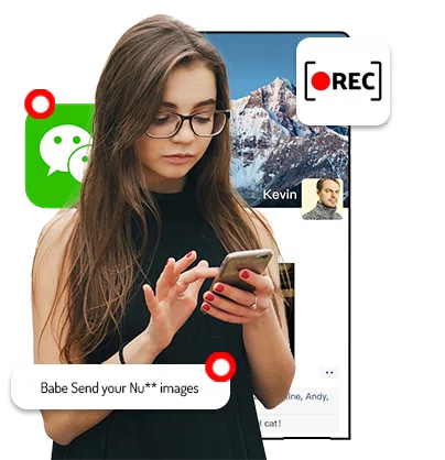 theonespy wechat screen recording