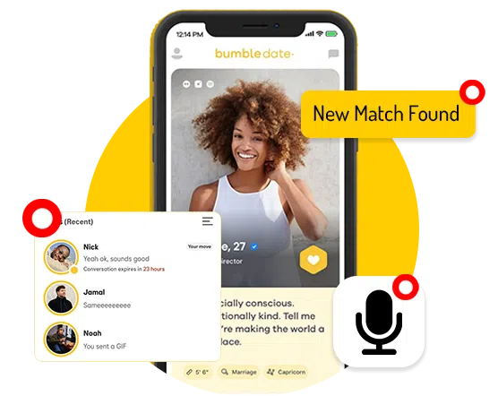 record bumble apps screen activity