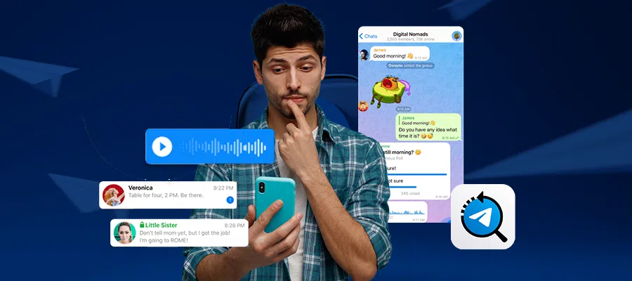 Telegram monitoring: Undetectable tracking with TheOneSpy