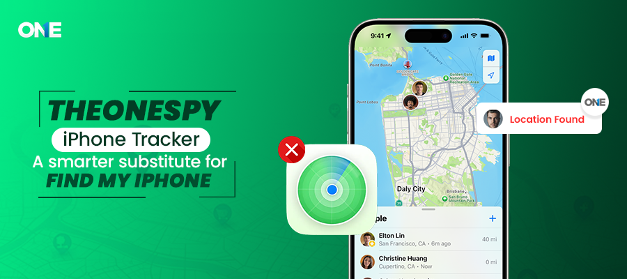 theonespy a smarter substitute for find my iphone