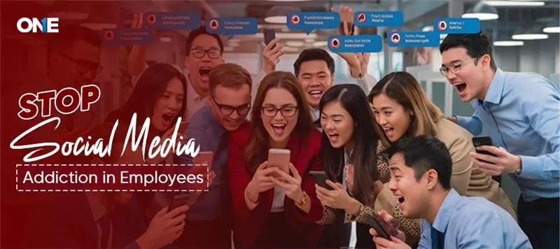 how to stop social media addiction in employees during work hours