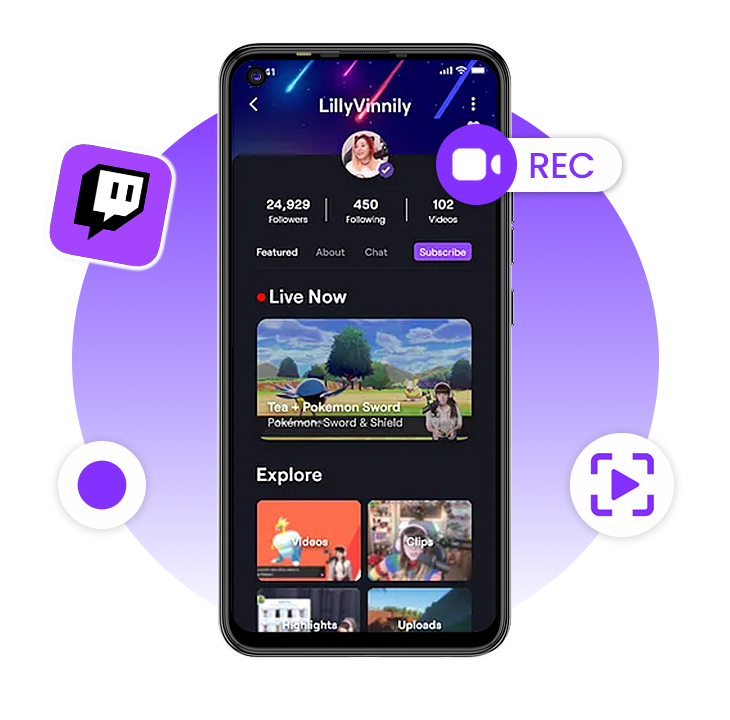 twitch activity monitoring app