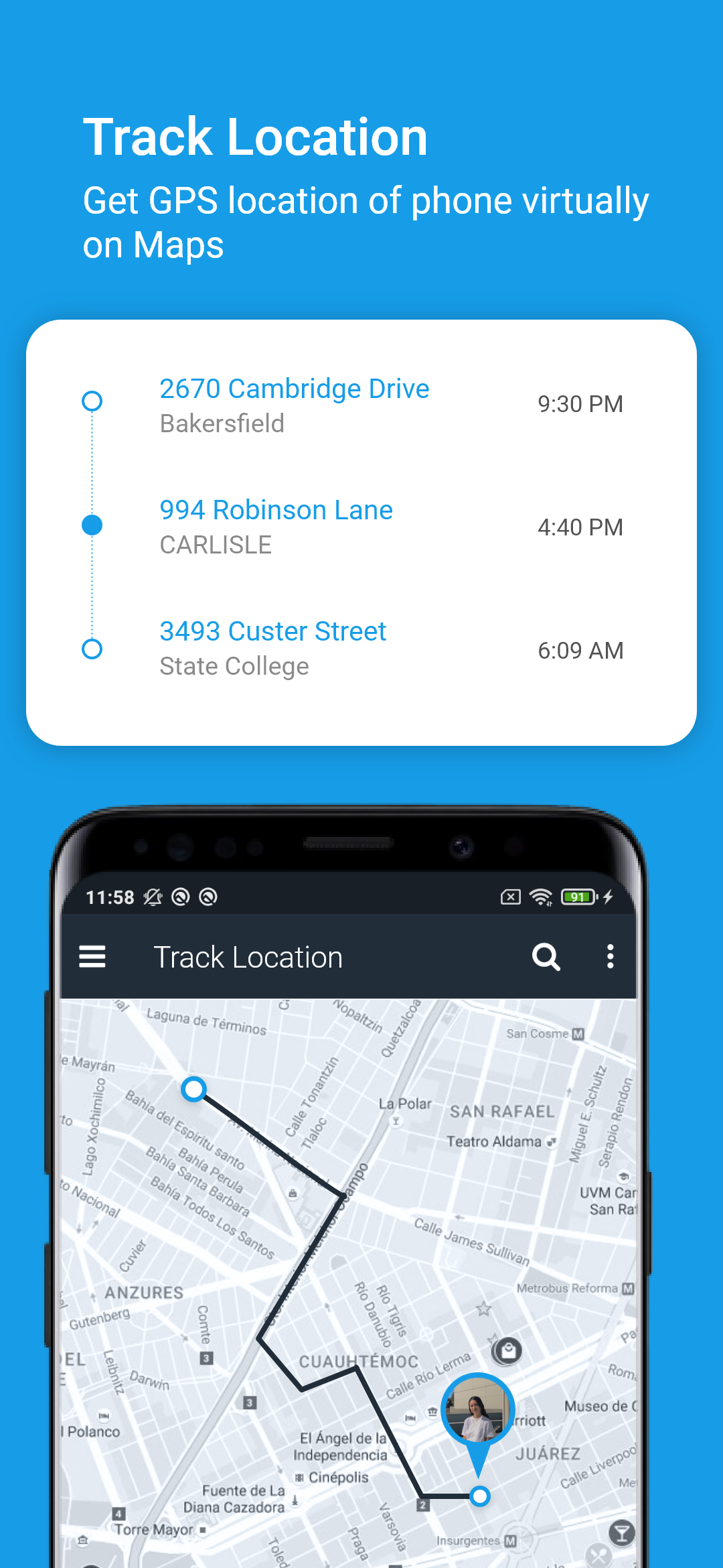 Android parental control app